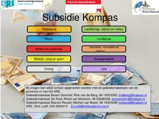Subsidie Kompas