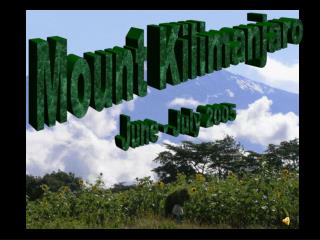 Mount Kilimanjaro