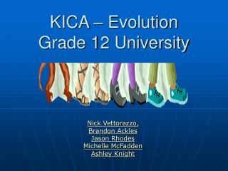 KICA – Evolution Grade 12 University