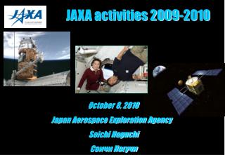 JAXA activities 2009-2010