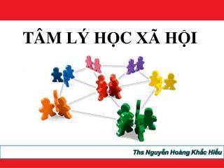 TÂM LÝ HỌC XÃ HỘI