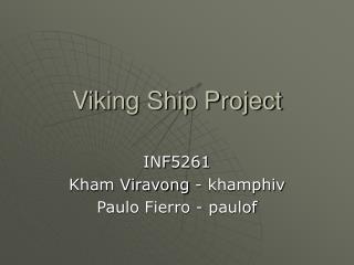 Viking Ship Project