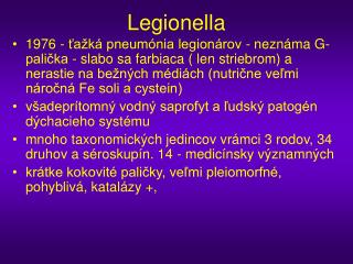 Legionella