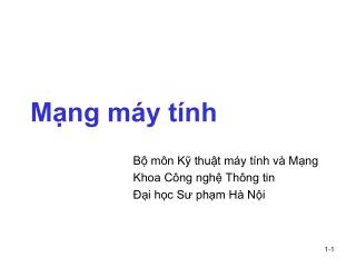 Mạng máy tính