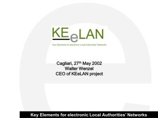 Key Elements for electronic Local Authorities’ Networks