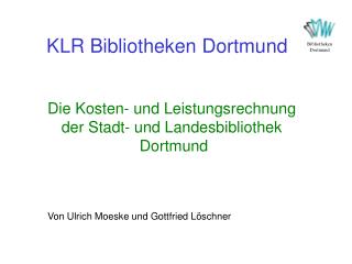 KLR Bibliotheken Dortmund