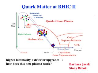 Quark Matter at RHIC II