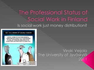 The Professional Status of Social Work in Finland