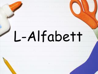 L-Alfabett