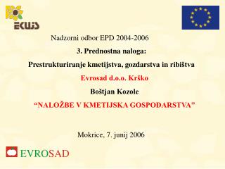 Nadzorni odbor EPD 2004-2006