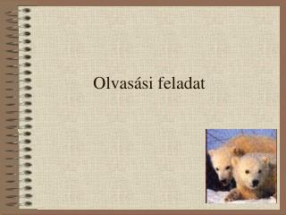 Olvasási feladat