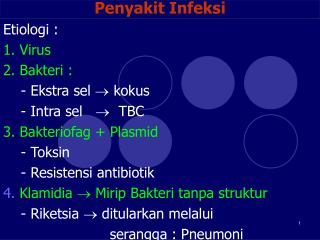 Penyakit Infeksi