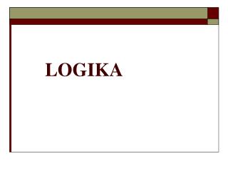 LOGIKA