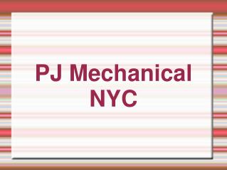 P J Mechanical NYC