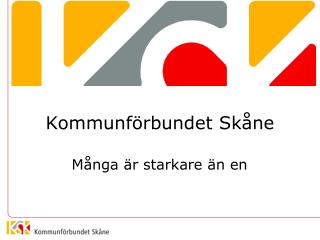 Kommunförbundet Skåne