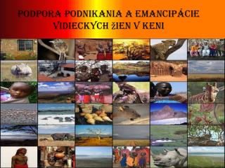 Podpora podnikania a emancipácie vidieckych žien v Keni