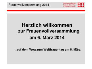 Frauenvollversammlung 2014