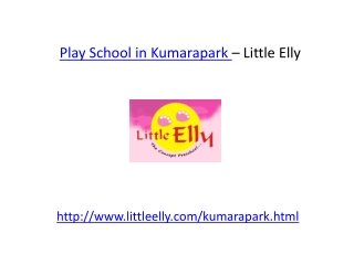 Preschool in Kumarapark