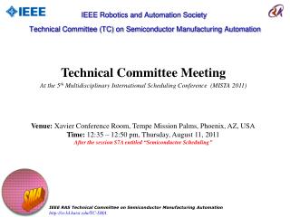 Technical Committee Meeting