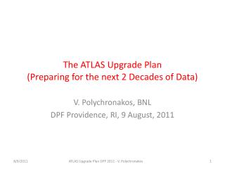 The ATLAS Upgrade Plan (Preparing for the next 2 Decades of Data)