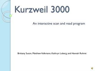 Kurzweil 3000