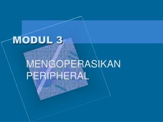 MODUL 3