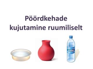 Pöördkehade kujutamine ruumiliselt