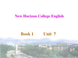 New Horizon College English