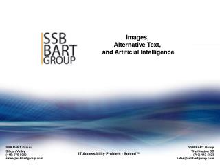 Images, Alternative Text, and Artificial Intelligence