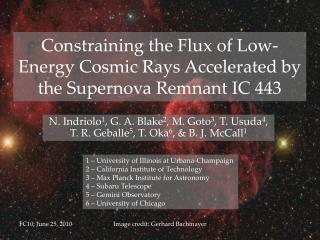 Constraining the Flux of Low-Energy Cosmic Rays Accelerated by the Supernova Remnant IC 443