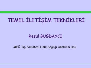 Resul BUĞDAYCI