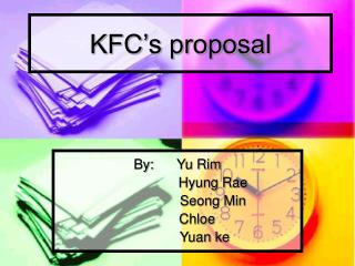 KFC’s proposal