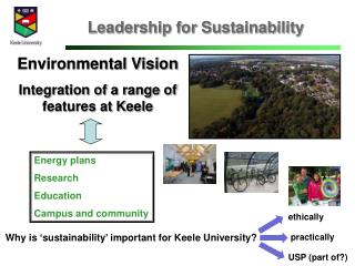 Leadership for Sustainability