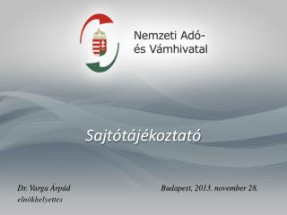 Sajtótájékoztató
