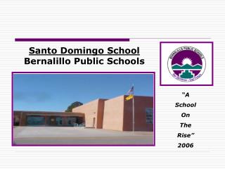 Santo Domingo School Bernalillo Public Schools