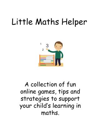 Little Maths Helper