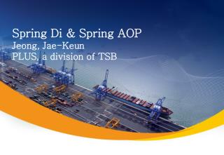 Spring Di &amp; Spring AOP Jeong, Jae-Keun PLUS, a division of TSB