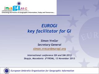 EUROGI key facilitator for GI