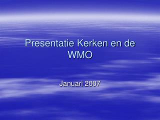 Presentatie Kerken en de WMO