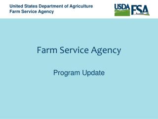 Farm Service Agency