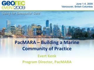 PacMARA – Building a Marine Community of Practice