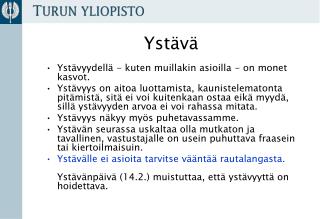 Ystävä