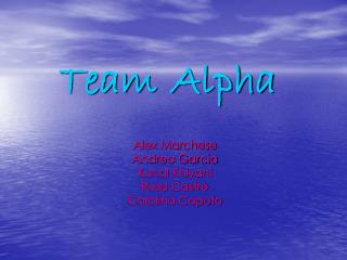 Team Alpha
