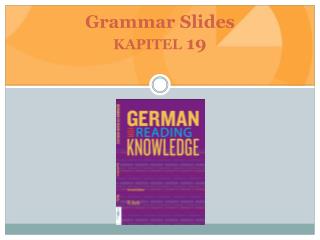 Grammar Slides kapitel 19