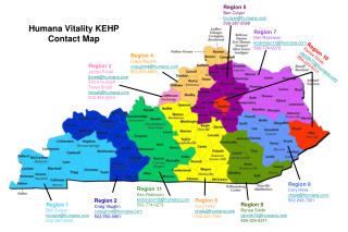 Humana Vitality KEHP Contact Map