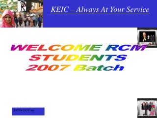 KEIC – Always At Your Service