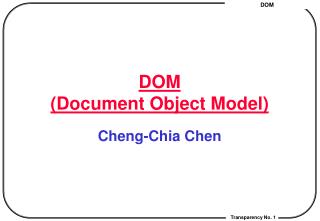 DOM (Document Object Model)