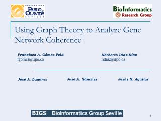 Using Graph Theory to Analyze Gene Network Coherence