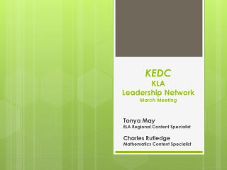 KEDC KLA Leadership Network March Meeting