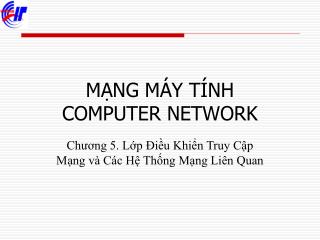 MẠNG MÁY TÍNH COMPUTER NETWORK